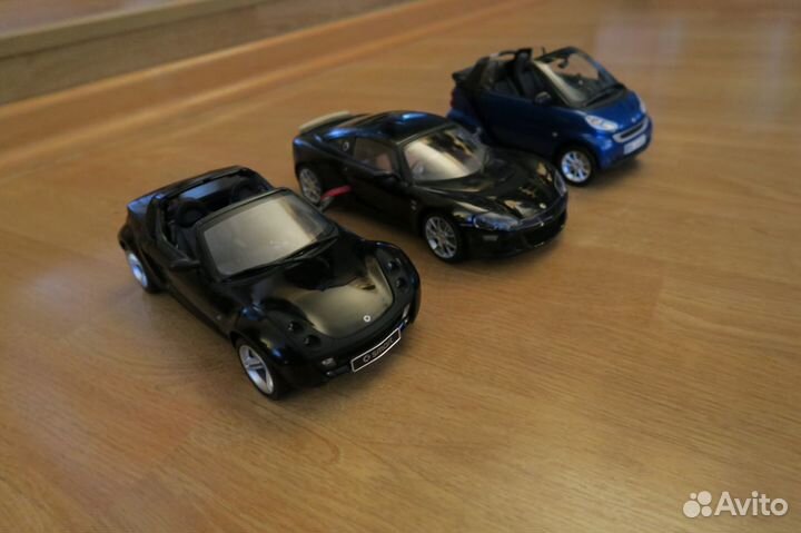Модели 1:18 Smart Lotus kyosho AutoArt minichamps