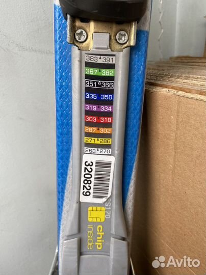 Горные лыжи head с креплениями, палки, шлем, чехол