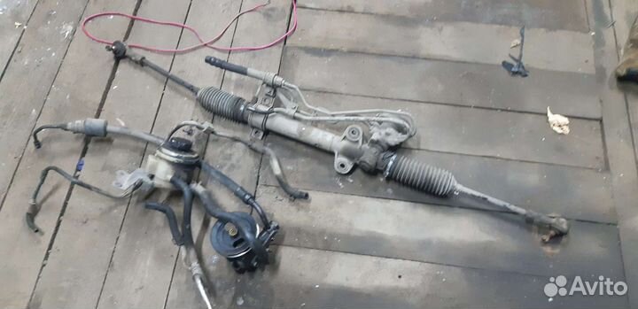 Hyundai accent рулевая рейка, гур комплект