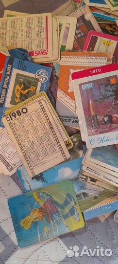 Календарики СССР