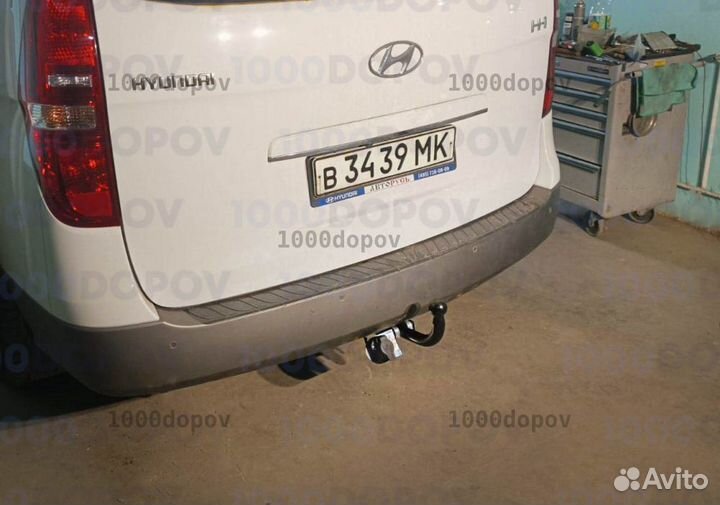 Фаркоп на Hyundai Starex 2007-18 Leader H214-A