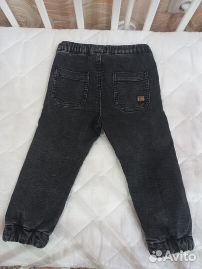 Джинсы утепленные детские