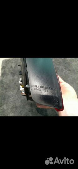 Kia optima tf 3 фара фонарь багажник