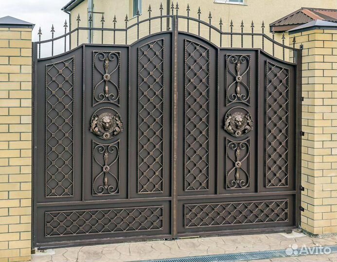 Кованые ворота