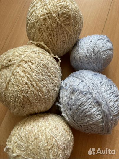 Пряжа для вязания клубки
