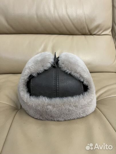 Мужская зимняя шапка кепка 58