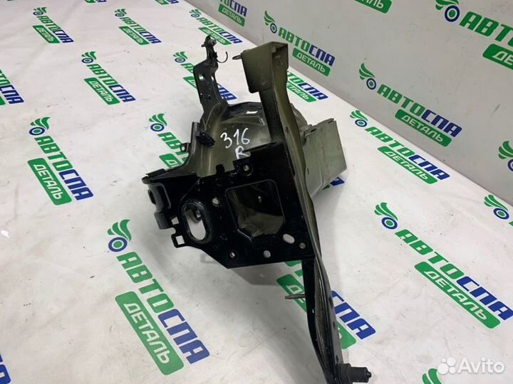 Лонжерон кузова передний правый Peugeot 208