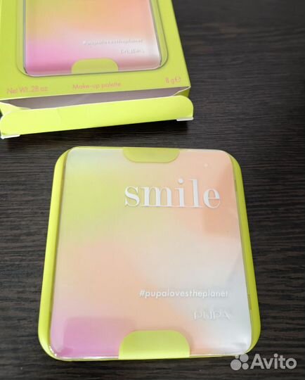 Pupa Smile палетка для макияжа, оригинал,новая
