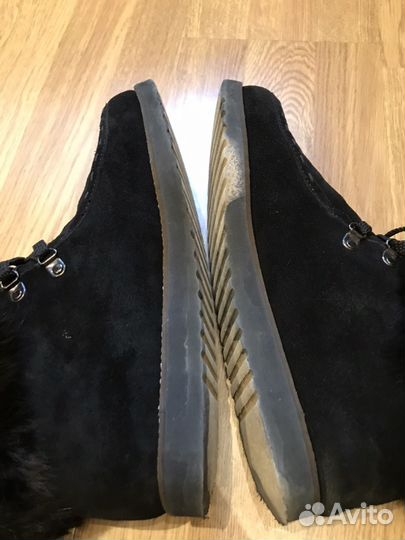 Зимние полуботинки