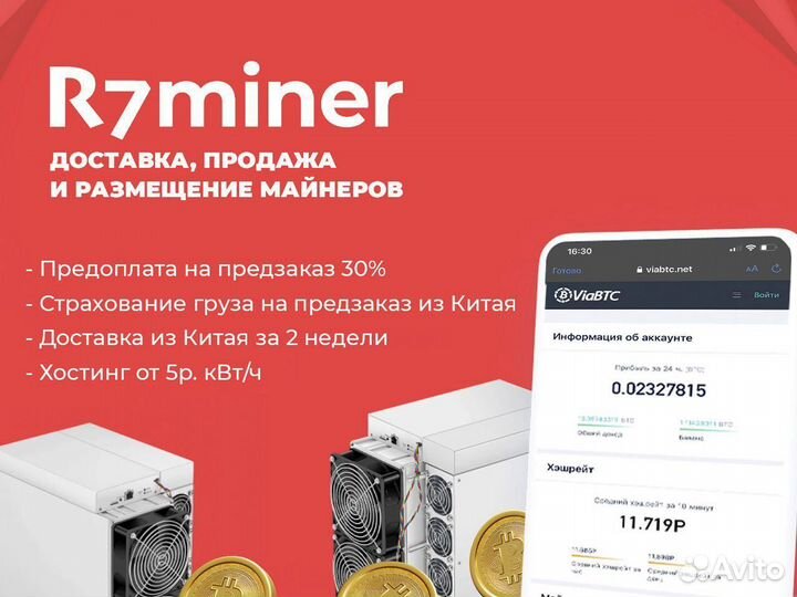 Асик Antminer L7 9300