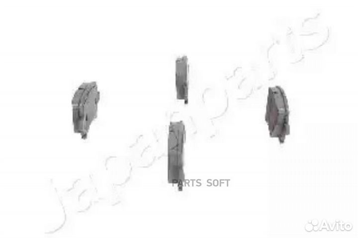 Japanparts PP0007AF Колодки торм.дисковые