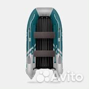 Лодка пвх гладиатор E420S (Морской зелёный белый)