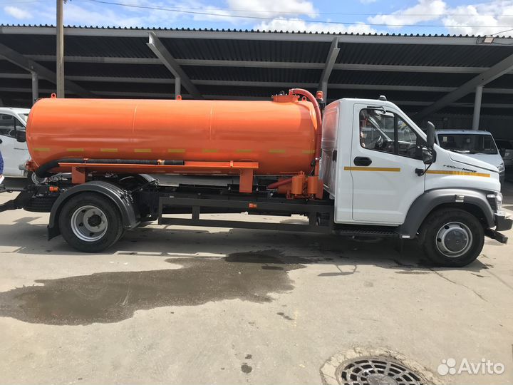 Газ газон Next 10тонн Вакуумная машина 5.1 куб