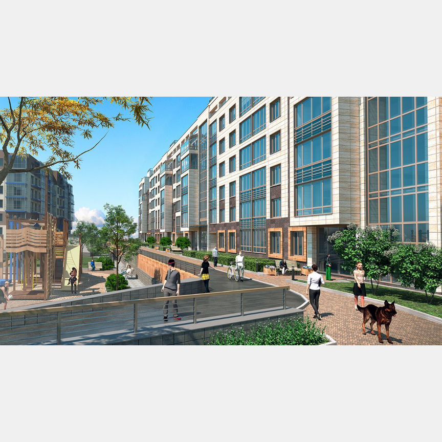 2-к. квартира, 58,3 м², 6/7 эт.
