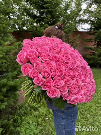 Розы 151 роза, букет с доставкой