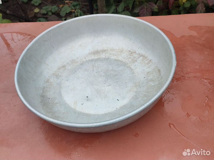 Тазик алюминиевый
