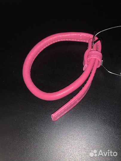 Ошейник новый из натуральной кожи для собак (Шпица