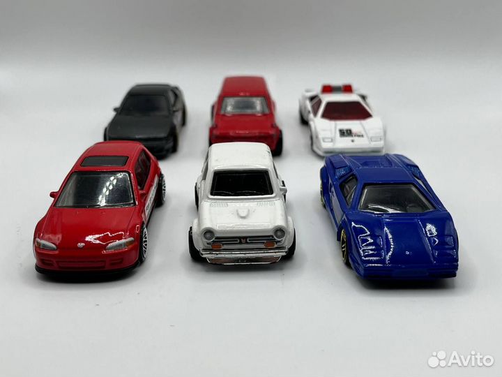 Hot Wheels Лот из 6-х моделей (Распак)