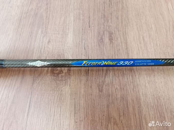 Фидерное удилище с катушкой