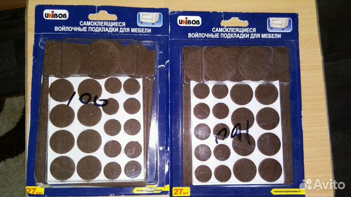 Самоклеющиеся подкладки для мебели