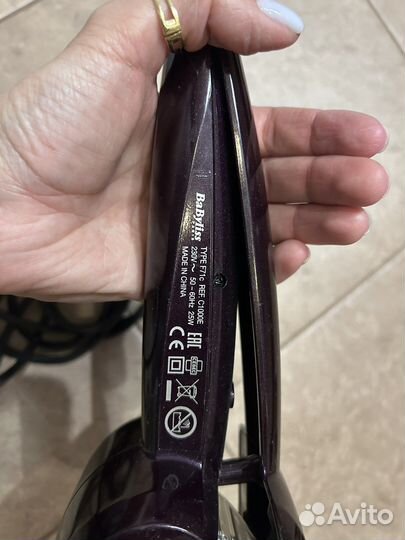 Щипцы для завивки локонов babyliss
