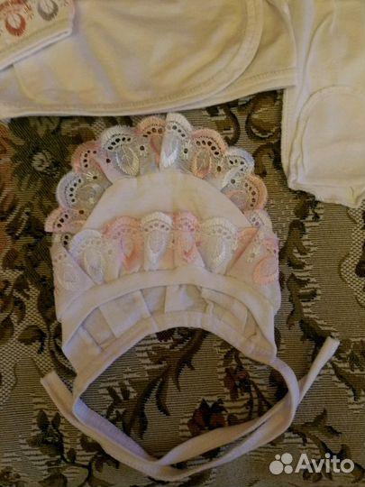 Комплект для девочки 0-3 мес