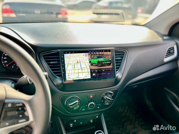 Магнитола android Hyundai Solaris 2