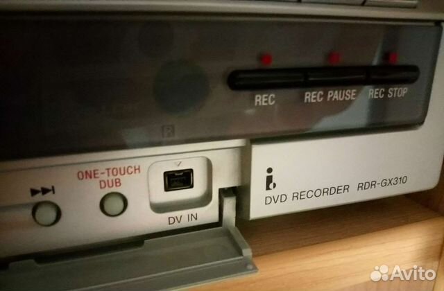 DVD recorder Sony RDR-GX310