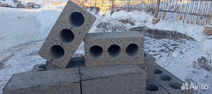 Керамзитобетонный блок