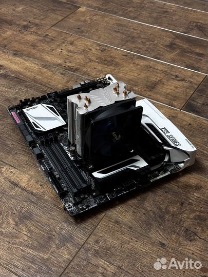 Материнская плата Asus deluxe x99 +CPU, Башня