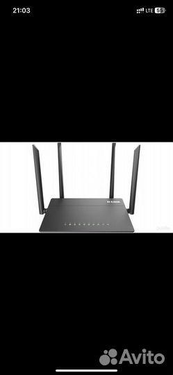 Вай фай роутер D-link 822