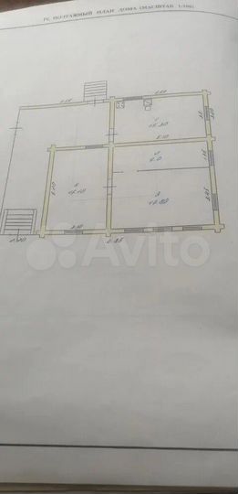 Дом 58,2 м² на участке 7 сот.