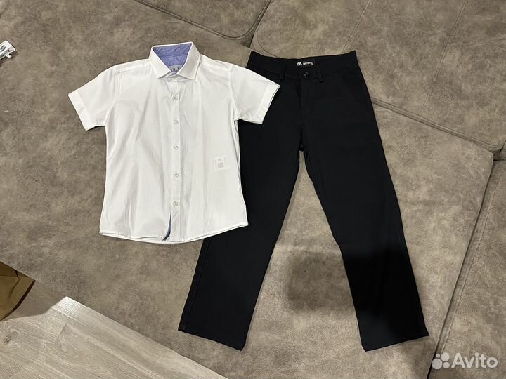 Рубашка и брюки для мальчика 116-122