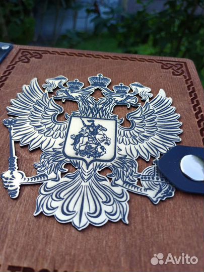 Ежедневник подарочный с деревянной обложкой