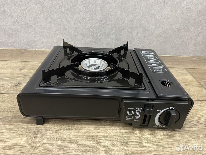 Портативная (туристическая) газовая плита в кейсе