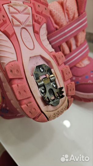 Зимние ботинки на девочку 32р