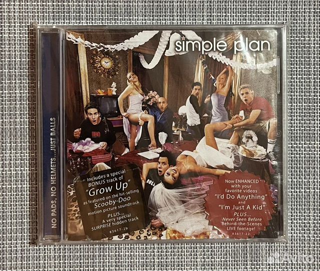 Simple Plan-No Pads,Helmets.Just Balls CD USA