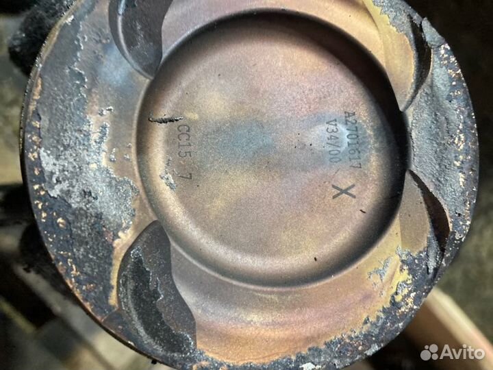 Поршень Mercedes Cla C117 M270 1.6 turbo 2017