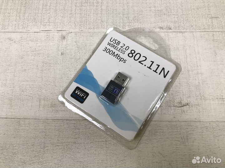 Wi-Fi Адаптер USB W08 (2.4GHz 300Mbit/s)