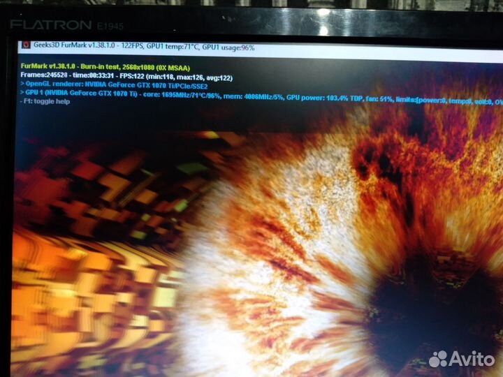 Видеокарта gtx 1070 ti 8 гб
