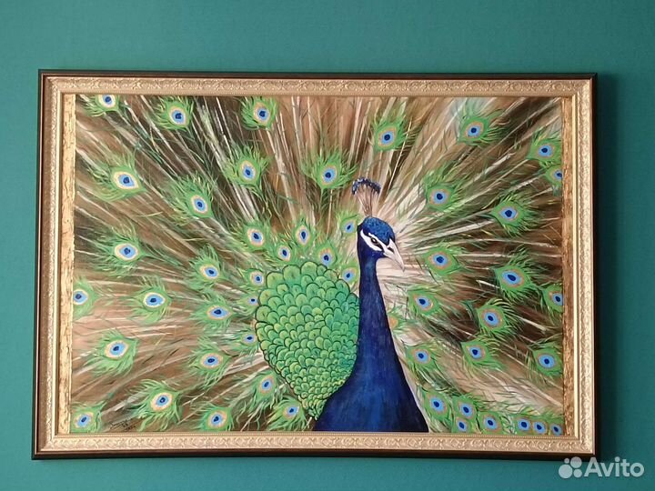 Павлин привлекающий богатство и изобилие