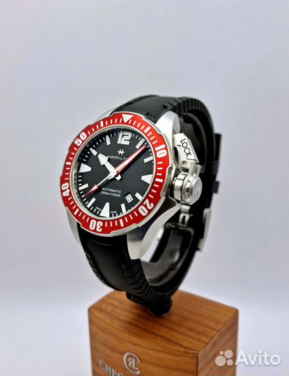 Мужские часы Hamilton Khaki Navy Frogman 42мм