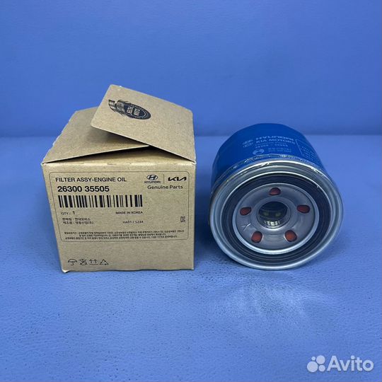 Hyundai Solaris Kia Rio Фильтр масляный