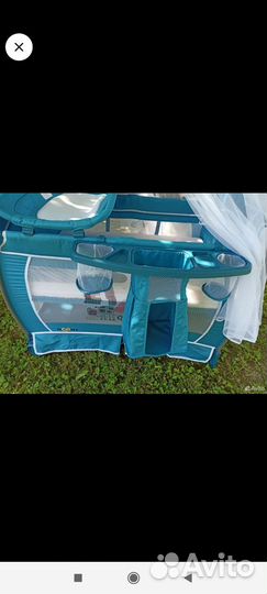 Детская кровать манеж