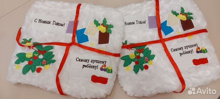 Чехол для подушки декоративный Новогодний