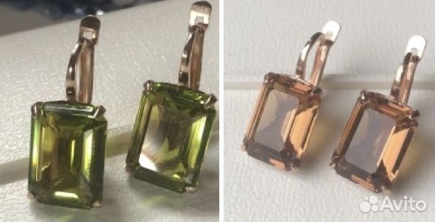 Серебряные серьги