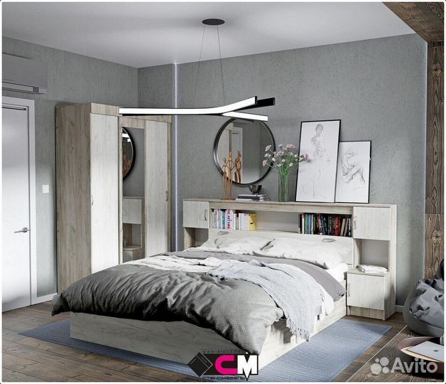 Спальня Басса крафт