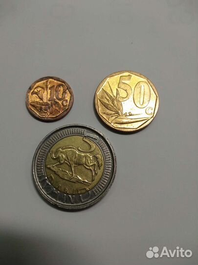 Монеты юар