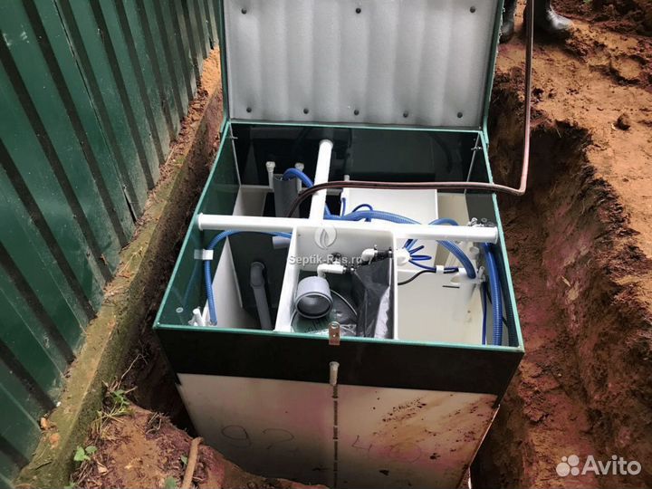 Септик Малахит накопительный