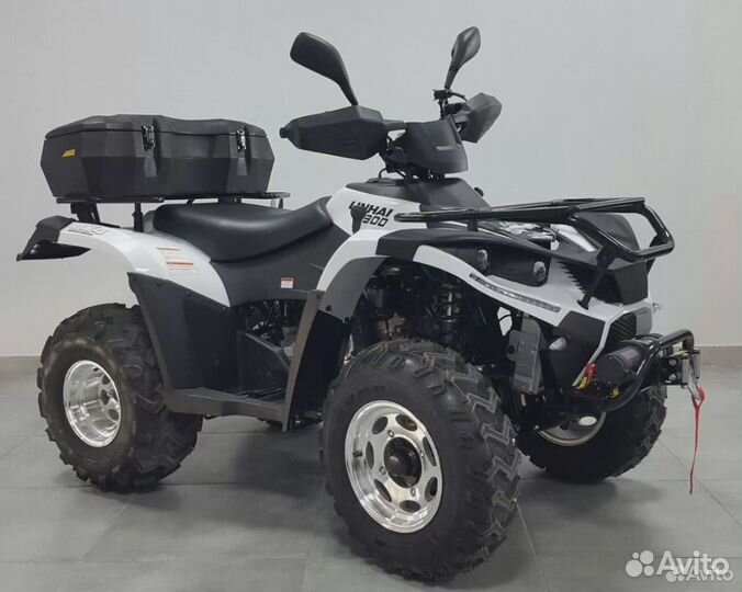 Квадроцикл Linhai Yamaha D 300 4WD белый